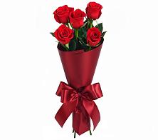 Букет 5 Красных роз Эдлесс Лав #REPLACE_PRED# Сосновый