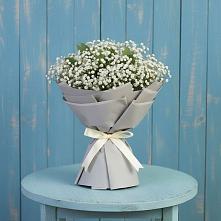 Букет цветов из:  Гипсофила в Сосновый