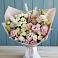 Букет цветов из: Альстромерии и Розы в Сосновый