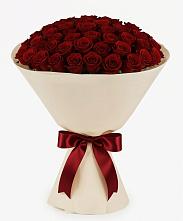 Букет 101 Бордовая роза Блэк Бакарра в Сосновый