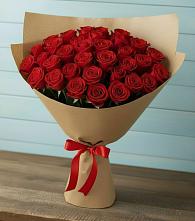 Букет Красные розы Милано в Сосновый