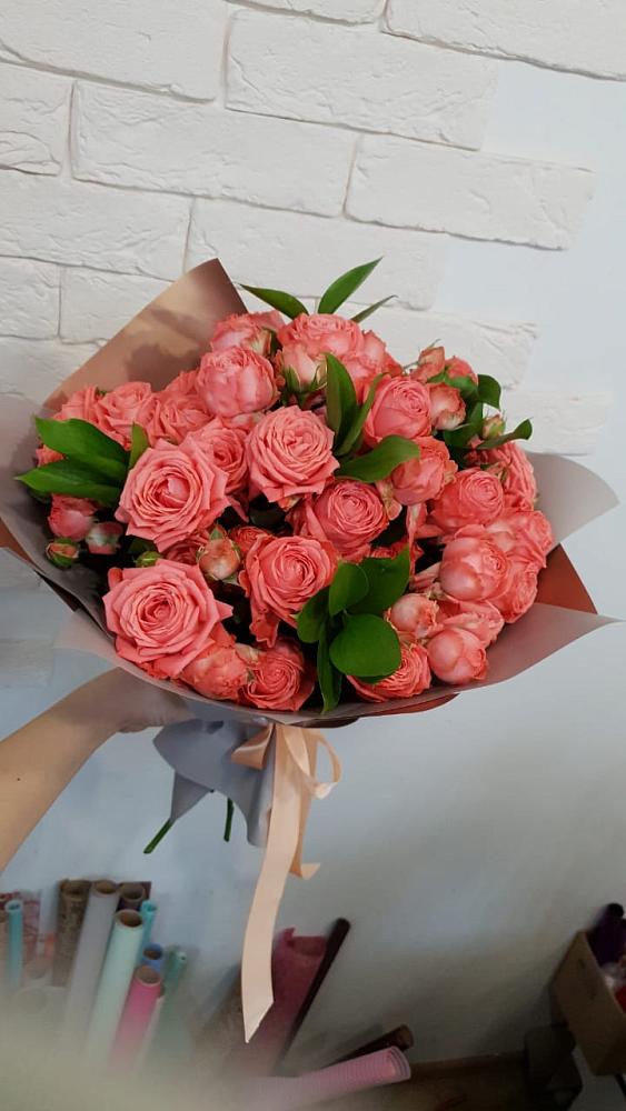 Букет цветов из: Розы в Сосновый