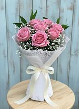 Букет цветов из:  Розы в Сосновый