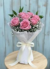 Букет цветов из:  Розы в Сосновый