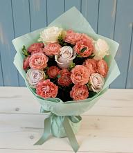 Букет цветов из:  Розы в Сосновый
