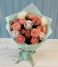 Букет цветов из:  Розы в Сосновый