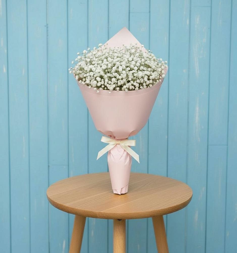 Букет цветов из: Гипсофила в Сосновый