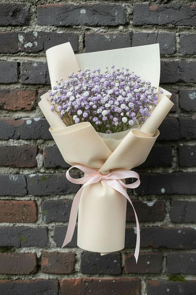 Букет цветов из: Гипсофила в Сосновый