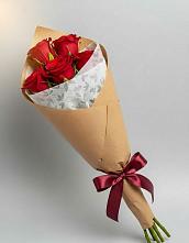 Букет цветов из:  Розы в Сосновый