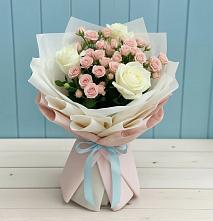 Букет цветов из:  Розы #REPLACE_PRED# Сосновый