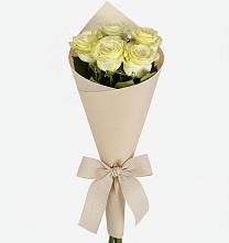 Букет цветов из:  Розы в Сосновый