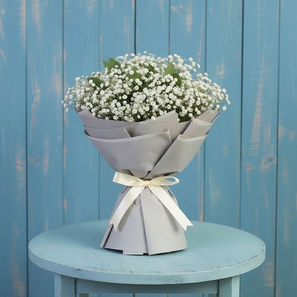 Букет цветов из: Гипсофила в Сосновый