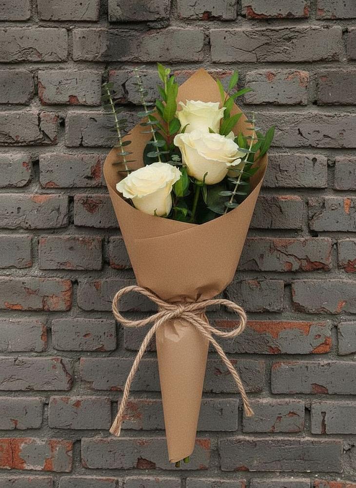 Букет цветов из: Розы в Сосновый