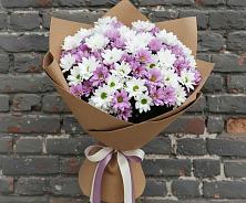 Букет цветов из:  Хризантемы в Сосновый
