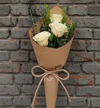 Букет цветов из:  Розы в Сосновый
