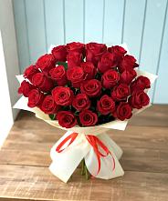 Букет 29 Красных роз #REPLACE_PRED# Сосновый
