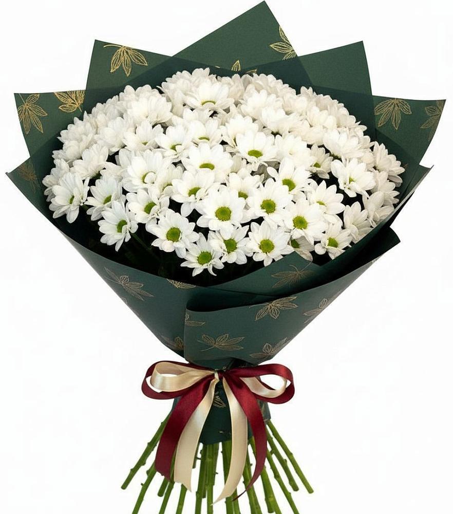Букет цветов из: Хризантемы в Сосновый