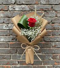Букет цветов из:  Розы в Сосновый