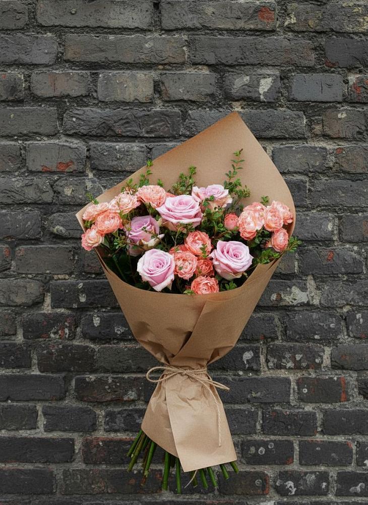 Букет цветов из: Розы в Сосновый