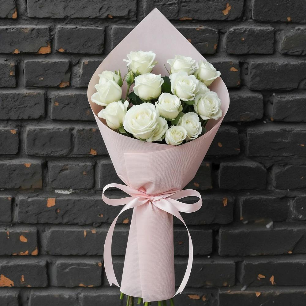 Букет цветов из: Розы в Сосновый