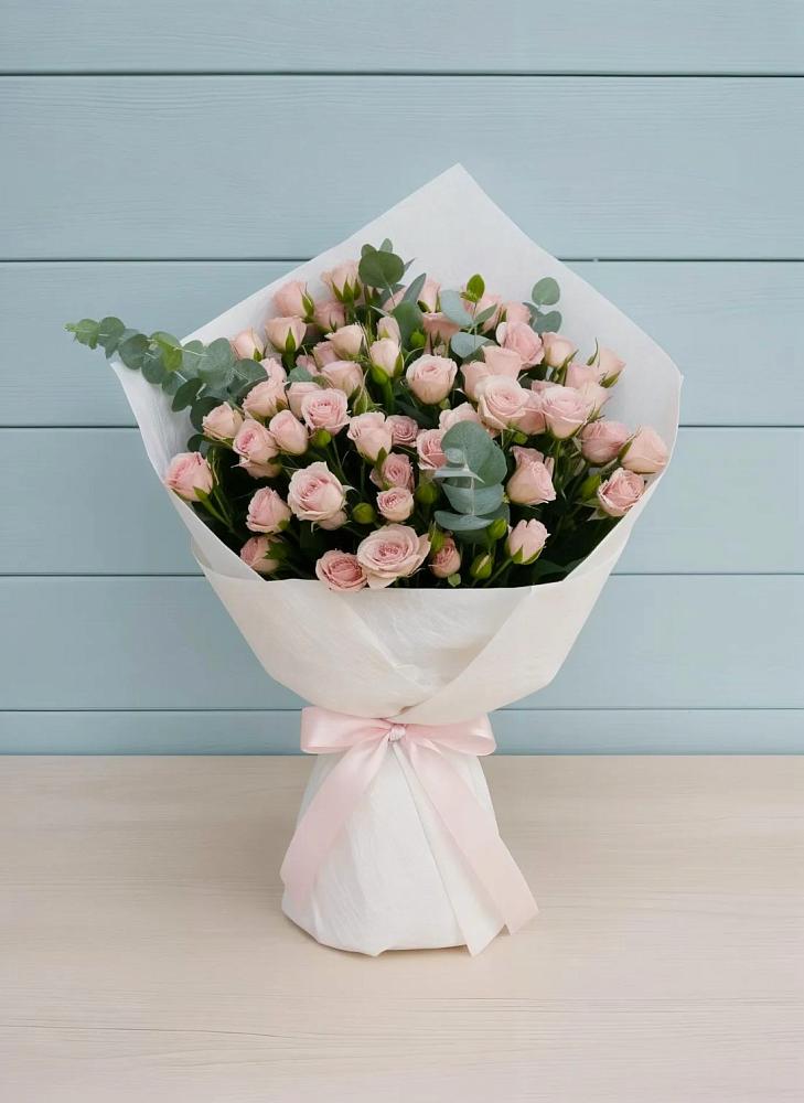 Букет цветов из: Розы в Сосновый