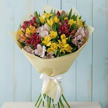 Букет цветов из:  Альстромерии в Сосновый