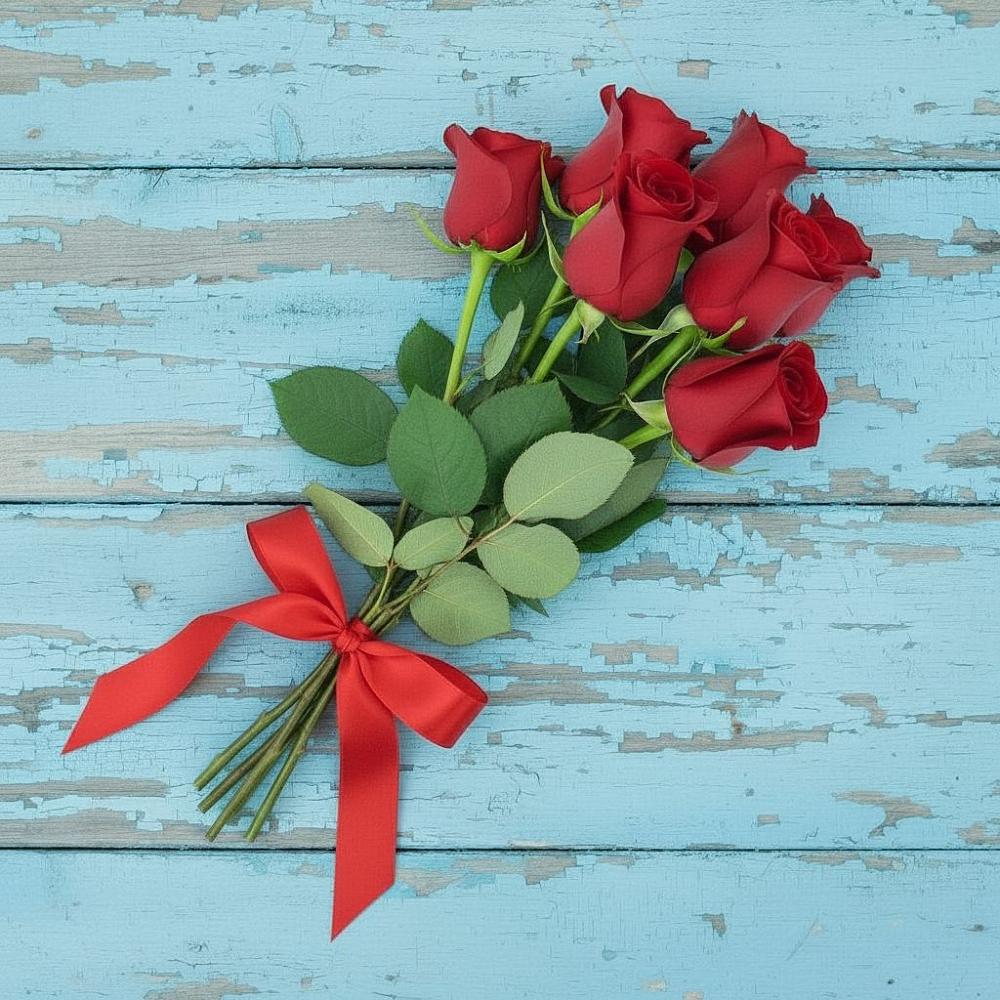 Букет Красные розы в Сосновый