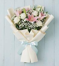 Букет цветов из:  Лилии в Сосновый
