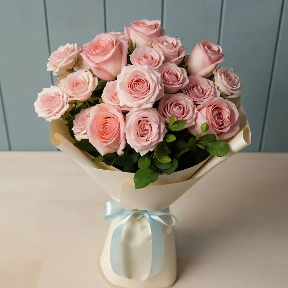 Букет Розовый шарм в Сосновый