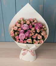 Букет цветов из:  Розы #REPLACE_PRED# Сосновый