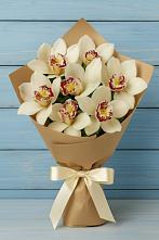 Букет цветов из:  Орхидеи и Розы в Сосновый