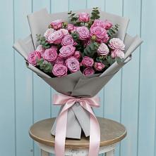 Букет цветов из:  Розы в Сосновый
